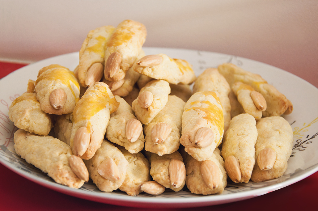 recette biscuit doigt sorcière halloween