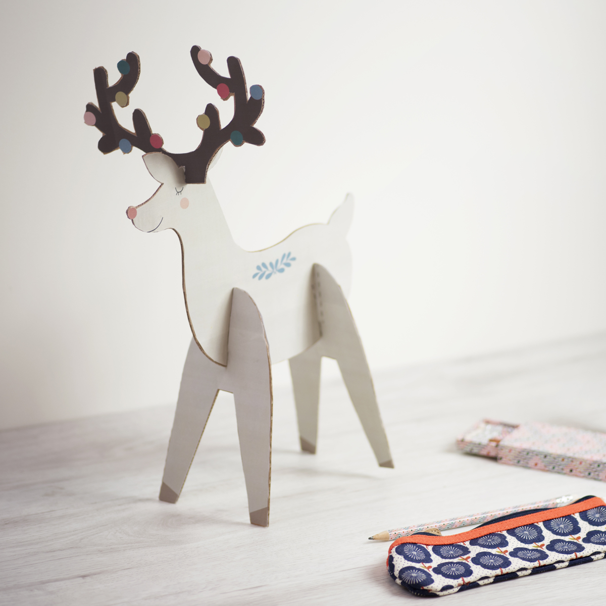 DIY: j'ai fabriqué un renne de Noël et son petit faon ! • Ludilabel