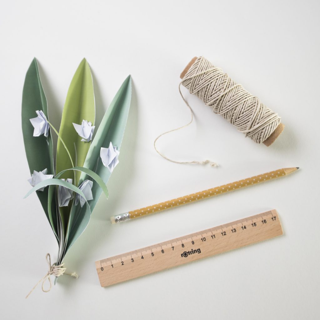 DIY printable brins de muguet en papier