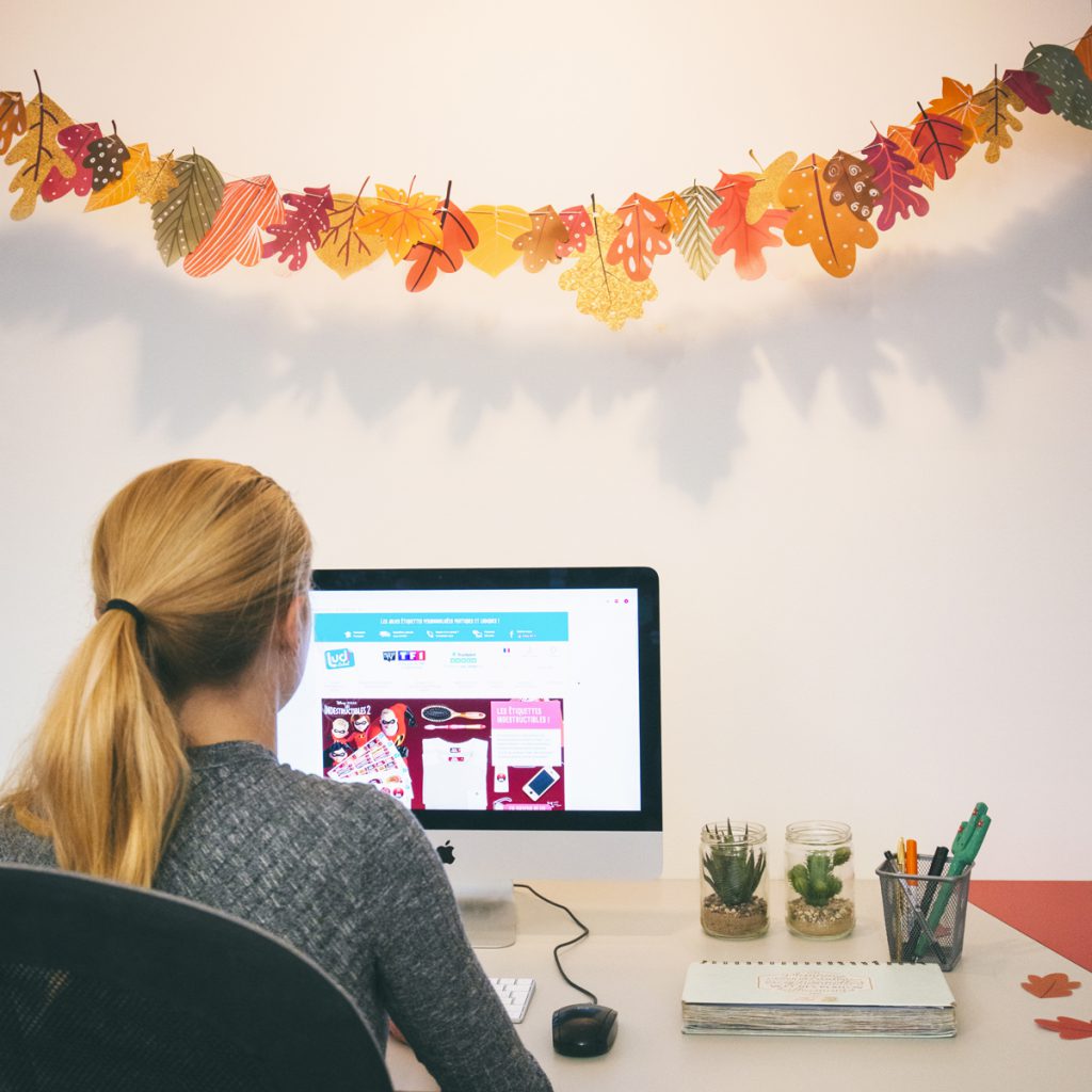 DIY Printable guirlande en papier de l'automne