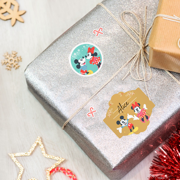 Etiquettes pour marquer les cadeaux de Noël