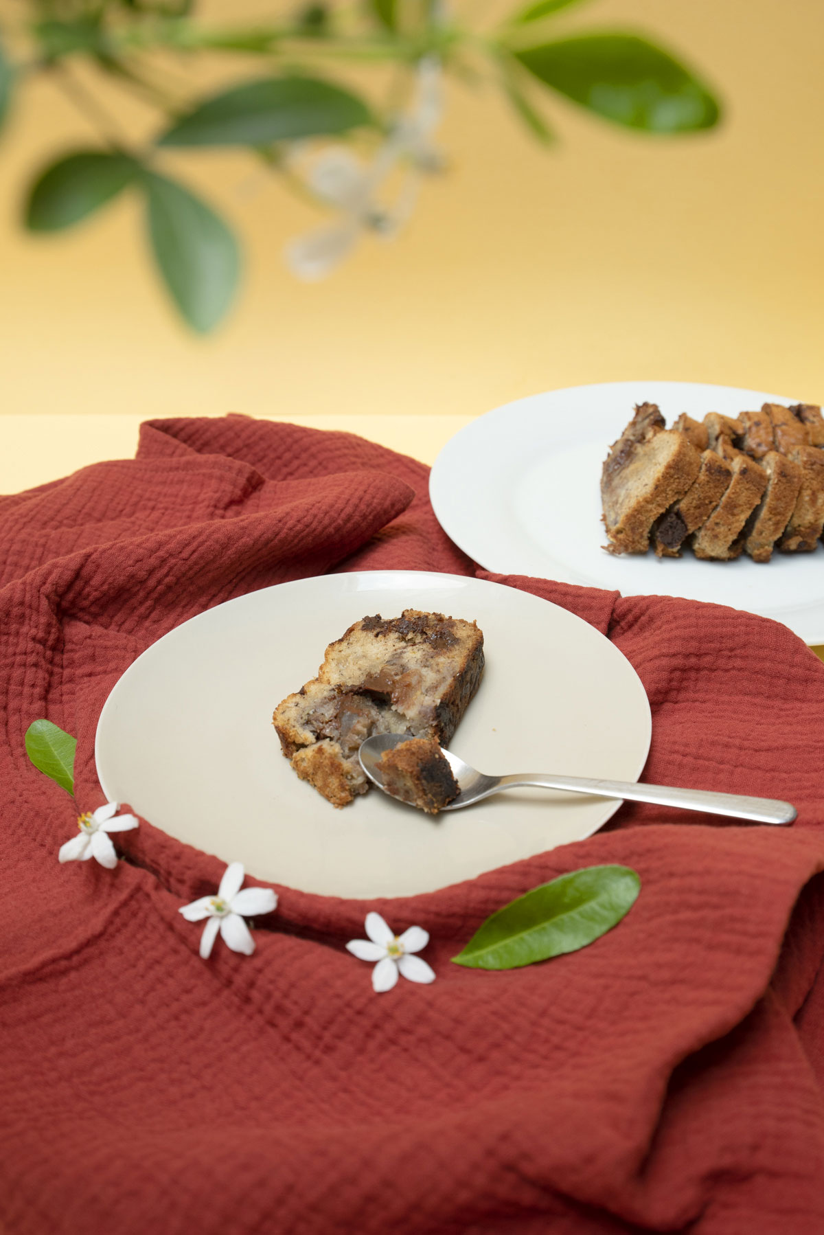 Gâteau banane et épices