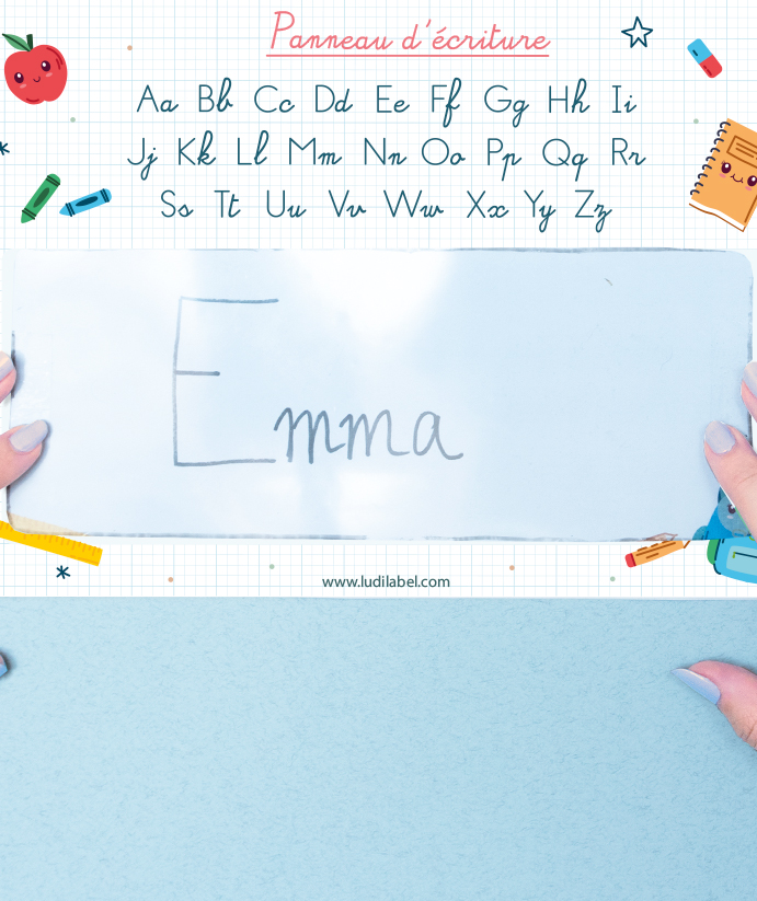 DIY Panneau d'écriture à imprimer