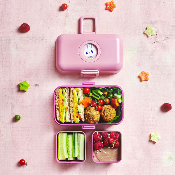 lunchbox enfant monbento tresor ambiance rose blush