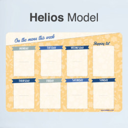 Ready to use menu & activities planners - Helios