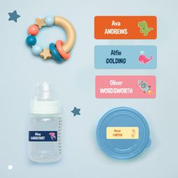 Rectangular Stickers for Objects