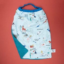 Elastic towel - Les Petits Pinpins - World map-Napkins €15.99 Petits Pinpins Nature 1